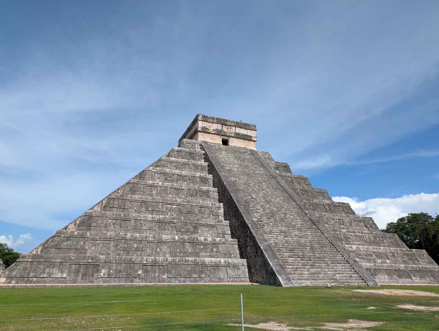 The pyramid at Chichén Itzá