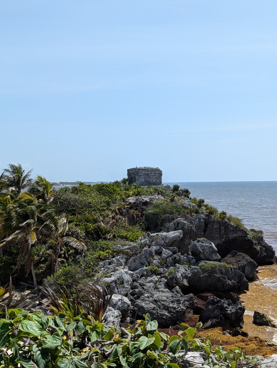 Ruins overlooking the sea